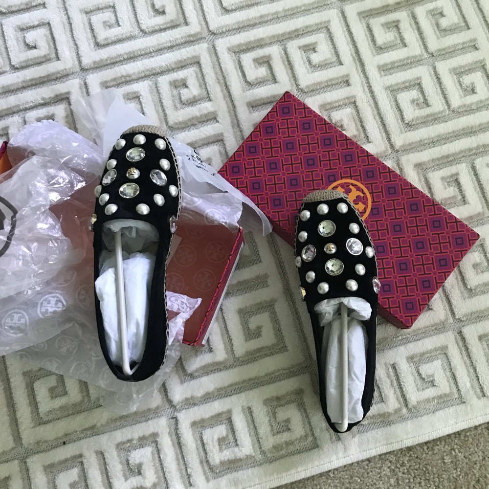 Tory Burch Vail espadrilles-velvet/leather